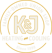 K&J Heating and Cooling logo