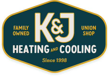 K&J Heating and Cooling logo